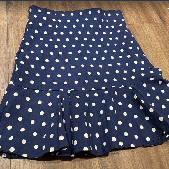 Brand new, High quality, polka dot skirt, size s, with silk lining - Picture 5 of 5